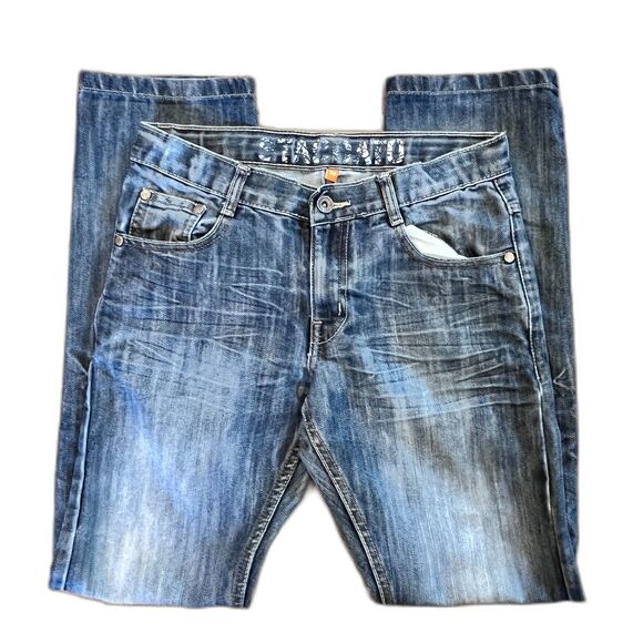 STC Jeans Staccato Straight Leg Jeans Size 28 Casual Everyday - Picture 2 of 7